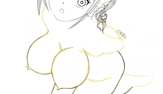 DL同人「就活女子、拘束面接（第二章）」ラフ描きはじめました！