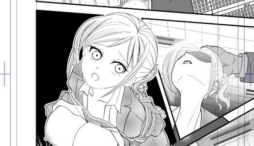 DL同人「就活女子、拘束面接（第二章）」の1ページ目（サンプル）♪